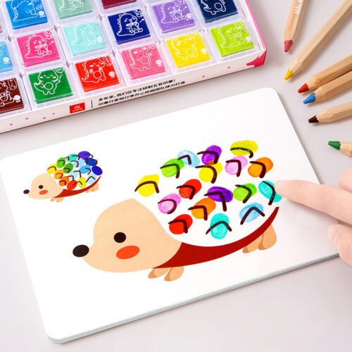 finger painting book