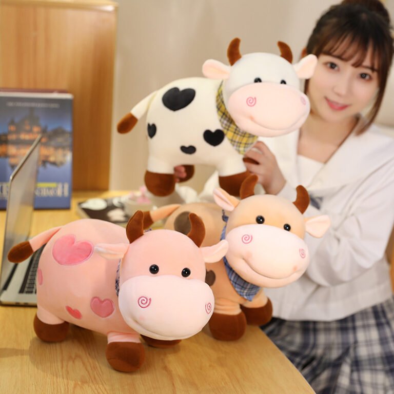 Cute Cow Plush Toy Pillow
