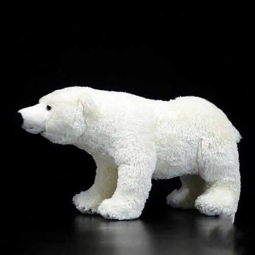 Realistic Simulation Polar Bear Plush Doll Toy