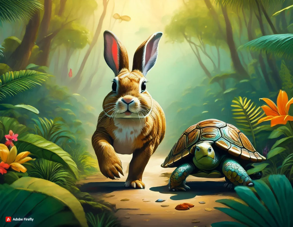 the story of rabbit and turtle