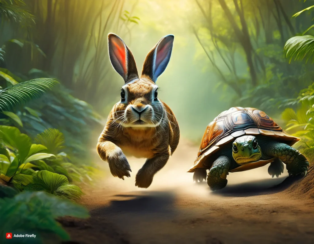 the story of the rabbit and the turtle