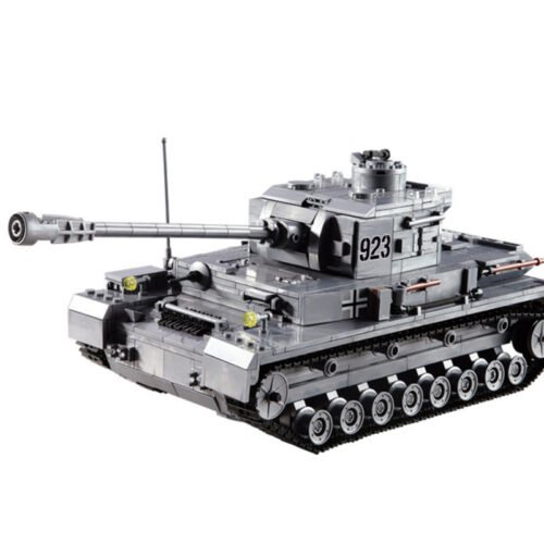 Building block simulation tank toys