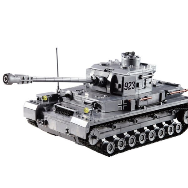 Building block simulation tank toys
