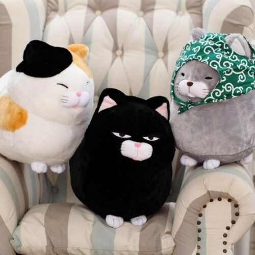 Cute kitty doll simulation cat plush toys, creative cat plush toys