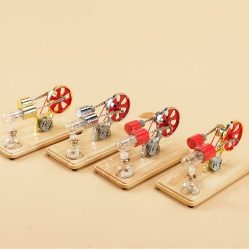 Four-color Stirling Generator Model Scientific Physics Experiment Science Set
