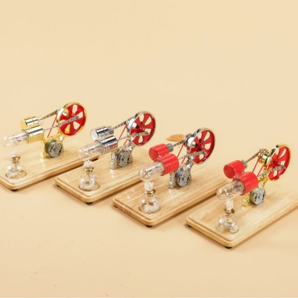 Four-color Stirling Generator Model Scientific Physics Experiment Science Set