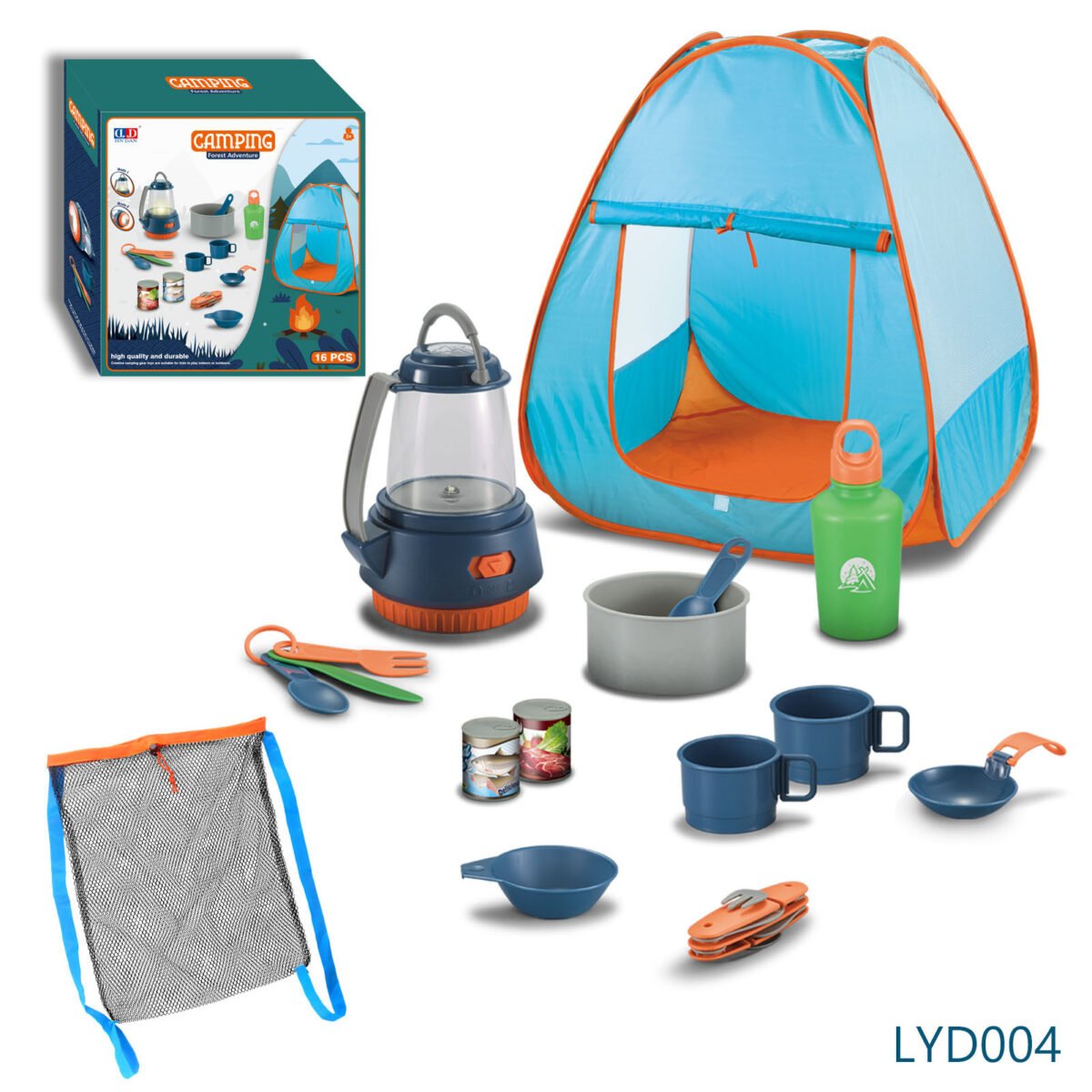 Children's Simulation Camping Tent Play House Toys Outdoor - Image 4
