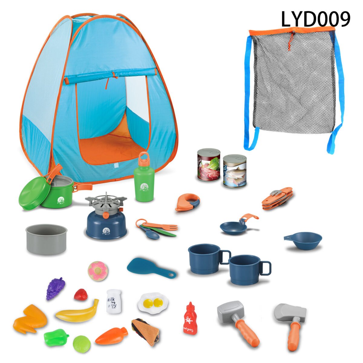 Children's Simulation Camping Tent Play House Toys Outdoor - Image 9