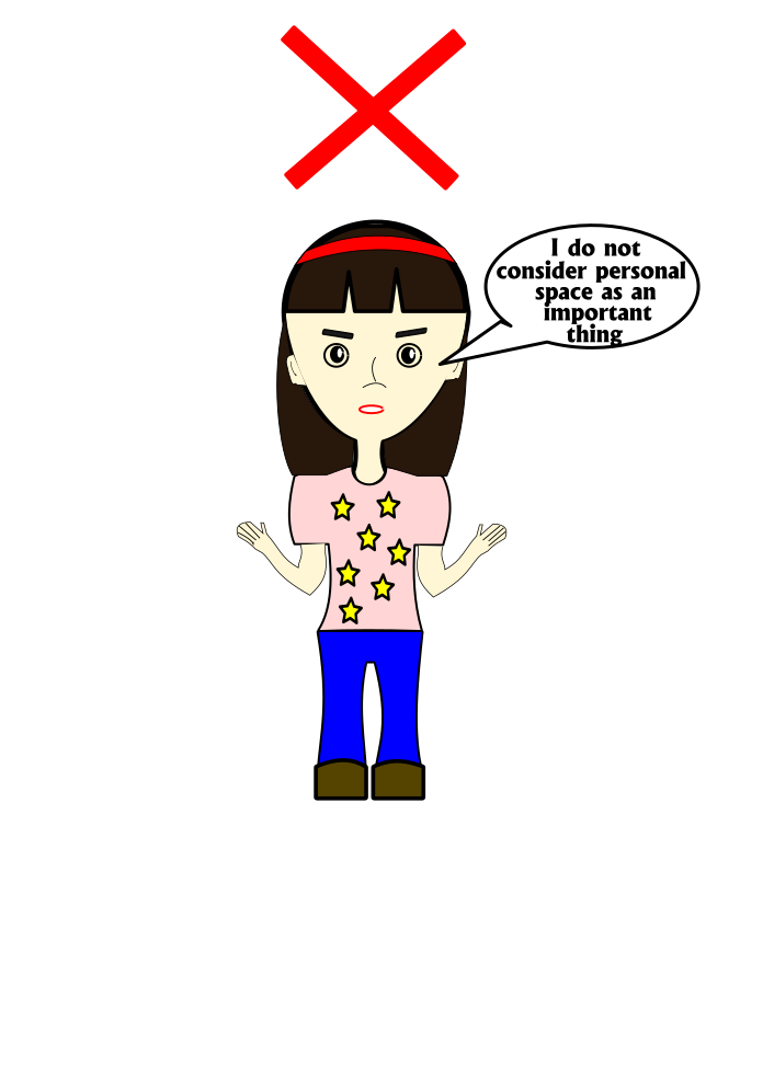 important social skills to teach- personal space