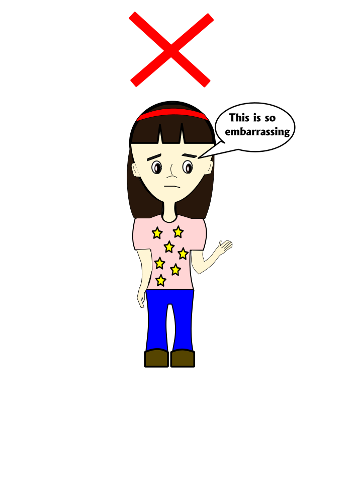 important social skills to teach- handling embarrassment